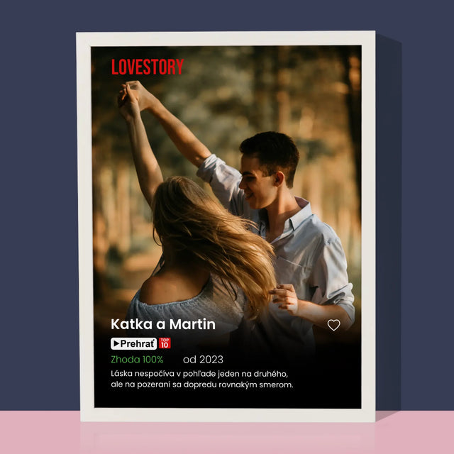 Fotografia A Podpis: Plagát Netflix - Zarámováná Tlač 30X40 (Vertikálne)