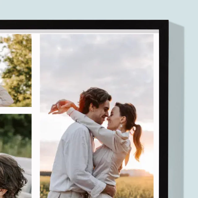 Fotokoláž: Vážení - Zarámováná Tlač 30X40 (Vertikálne)