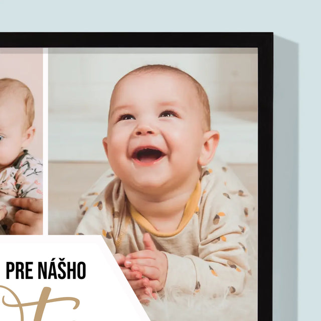 Fotokoláž: Pre Nášho Otca - Zarámováná Tlač 30X40 (Vertikálne)