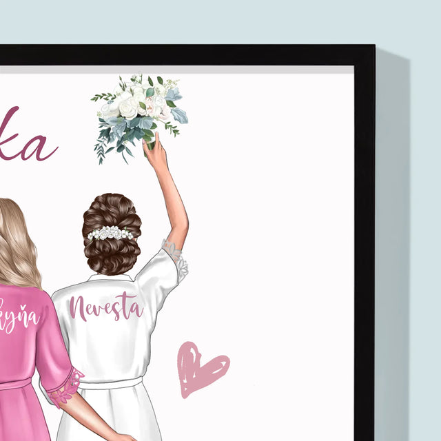 Tvorenie Postavy: Budeš Mojou Svedkyňou - Zarámováná Tlač 30X40 (Vertikálne)