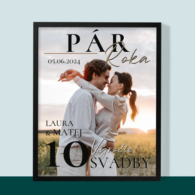 Obálka Časopisu: Pár Roka - Zarámováná Tlač 30X40 (Vertikálne)