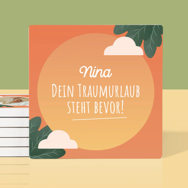 Fotokolaż: Wymarzony Odpoczynek - Podkładki Pod Kubki | DE