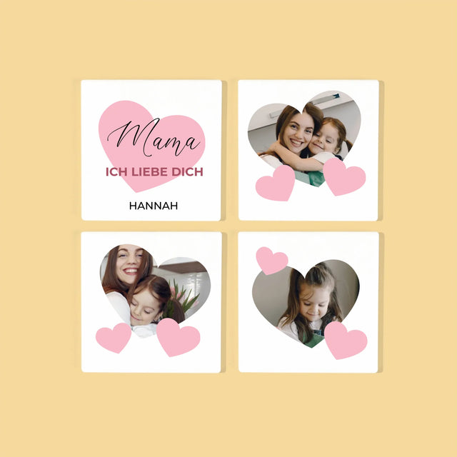 Fotokolaż: Mamusia - Podkładki Pod Kubki | DE