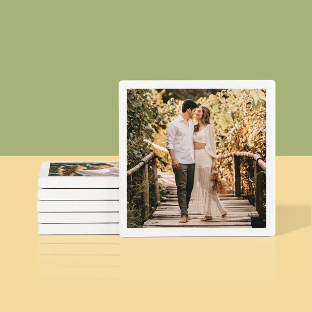 Zdjęcie i Podpis: Twoje Zdjęcie - Podkładki Pod Kubki | DE