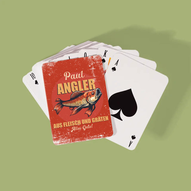 Imię i Podpis: Wędkarz z Krwi i Ości - Karty Do Gry | DE