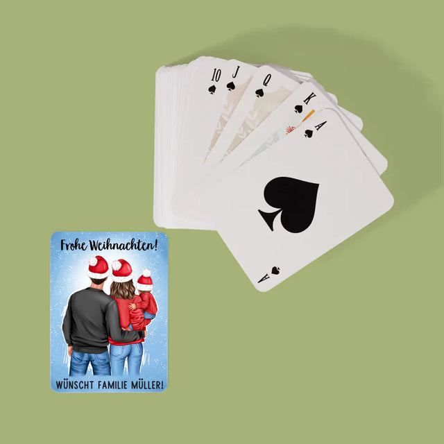 Kreator Postaci: Świąteczna Rodzina - Karty Do Gry | DE