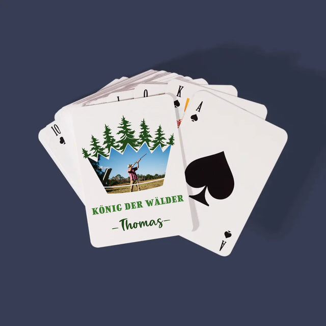 Kształt Ze Zdjęć: Król Lasu - Karty Do Gry | DE