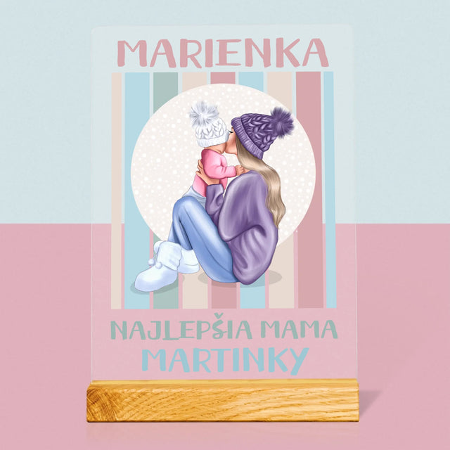Tvorenie Postavy: Najlepšia Mama - Tlač Na Akrylové Sklo 