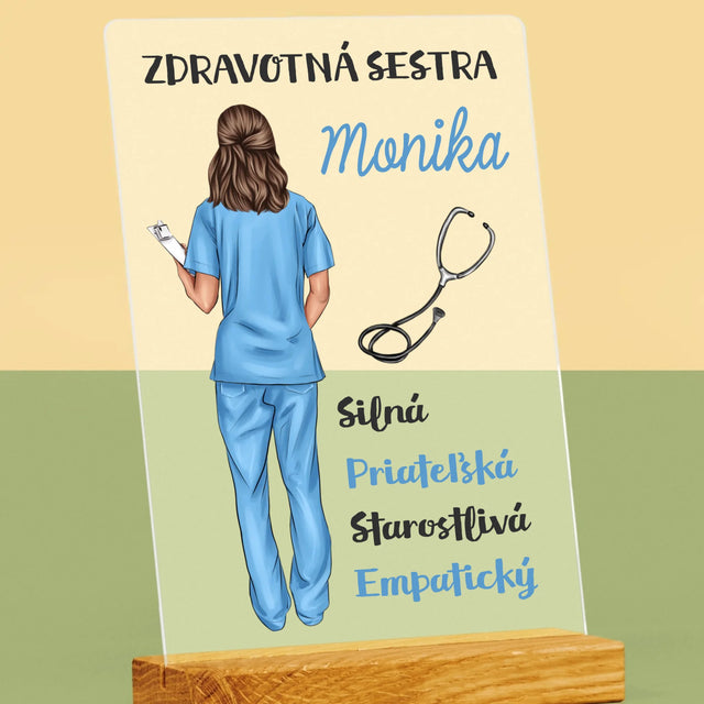 Tvorenie Postavy: Vlastnosti Zdravotnej Sestry - Tlač Na Akrylové Sklo 