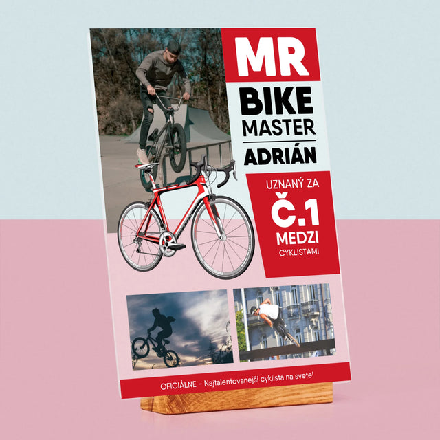 Obálka Časopisu: Mr Bike Master - Tlač Na Akrylové Sklo 