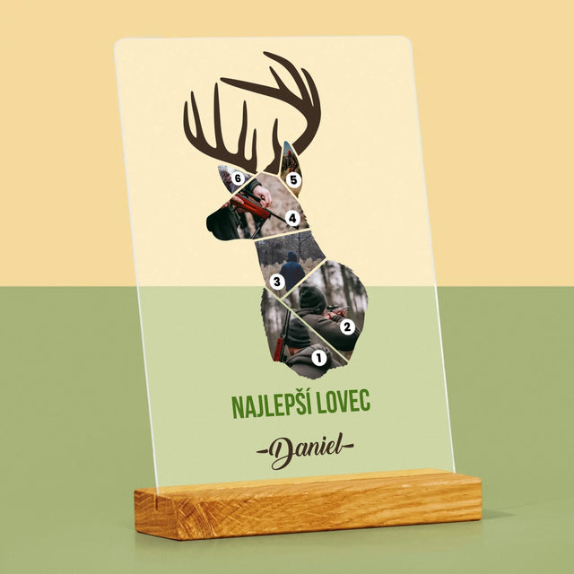 Tvar Z Fotografií: Najlepší Lovec - Tlač Na Akrylové Sklo 