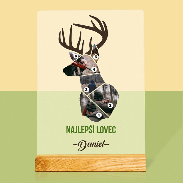 Tvar Z Fotografií: Najlepší Lovec - Tlač Na Akrylové Sklo 