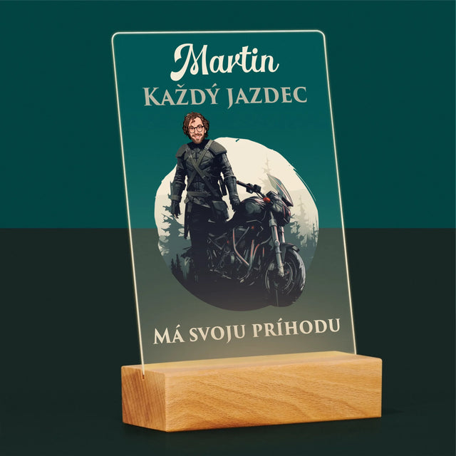 Tvoja Postava: Každý Jazdec - Tlač Na Akrylové Sklo 