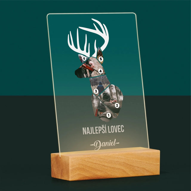 Tvar Z Fotografií: Najlepší Lovec - Tlač Na Akrylové Sklo 