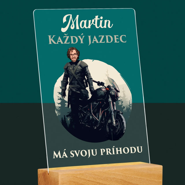 Tvoja Postava: Každý Jazdec - Tlač Na Akrylové Sklo 