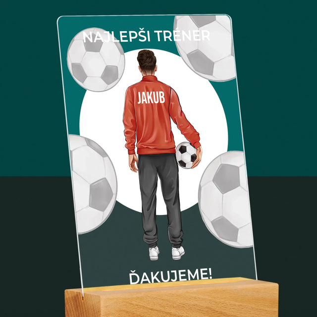 Tvorenie Postavy: Najlepší Tréner - Tlač Na Akrylové Sklo 