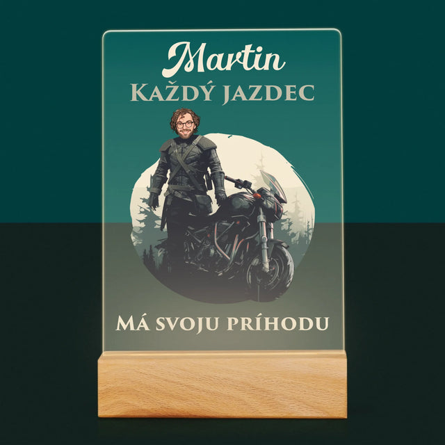 Tvoja Postava: Každý Jazdec - Tlač Na Akrylové Sklo 