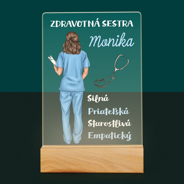Tvorenie Postavy: Vlastnosti Zdravotnej Sestry - Tlač Na Akrylové Sklo 