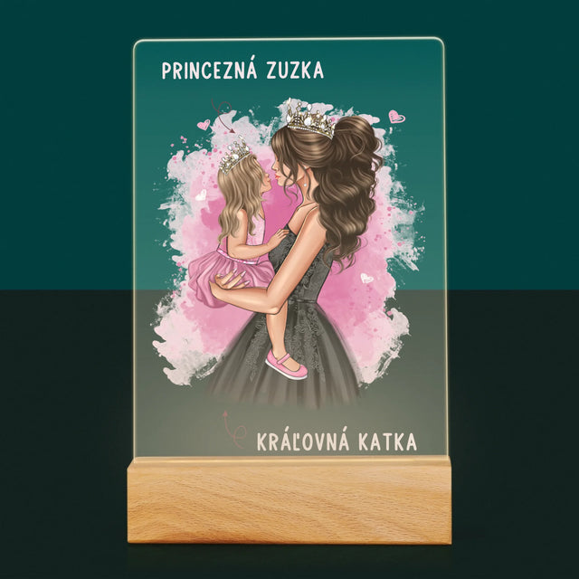 Tvorenie Postavy: Maminkina Princezná - Tlač Na Akrylové Sklo 