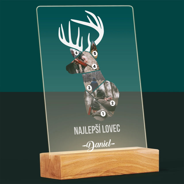 Tvar Z Fotografií: Najlepší Lovec - Tlač Na Akrylové Sklo 