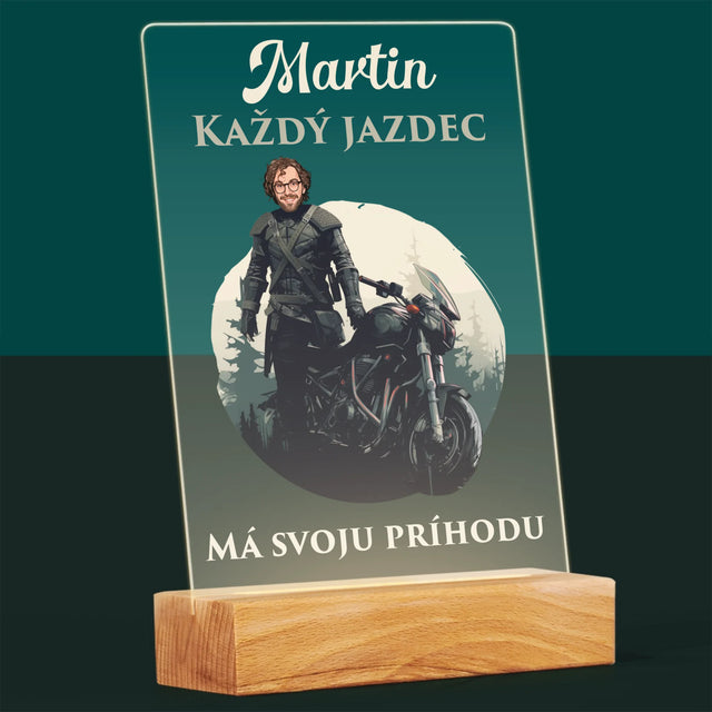 Tvoja Postava: Každý Jazdec - Tlač Na Akrylové Sklo 