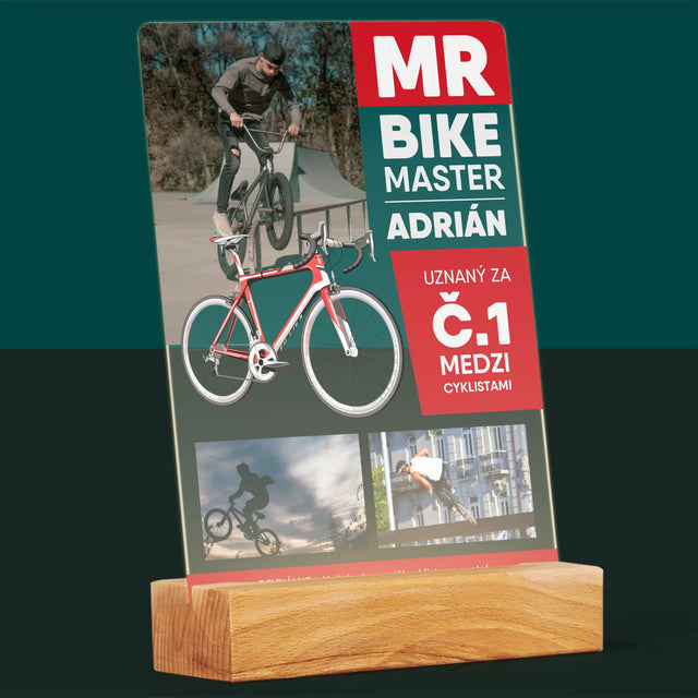 Obálka Časopisu: Mr Bike Master - Tlač Na Akrylové Sklo 