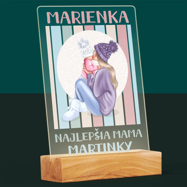 Tvorenie Postavy: Najlepšia Mama - Tlač Na Akrylové Sklo 
