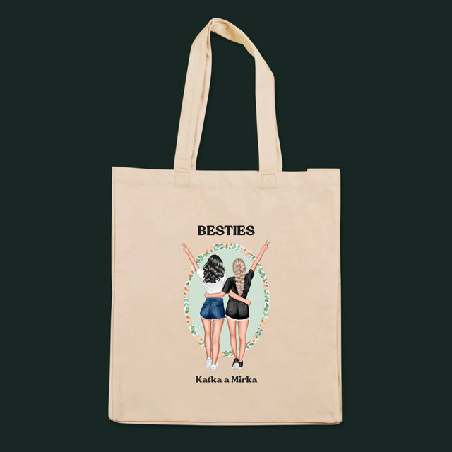 Tvorenie Postavy: Best Friends - Plátená Taška