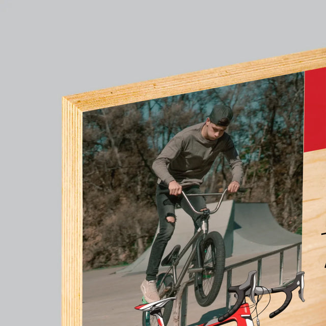 Obálka Časopisu: Mr Bike Master - Tlač Na Drevo (Vertikálne)