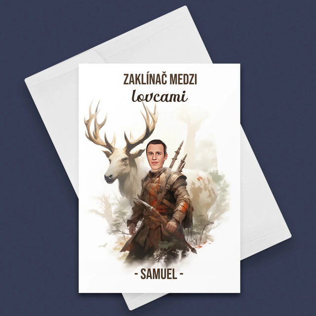 Tvoja Postava: Zaklínač Medzi Lovcami - Kartička S Prianiami