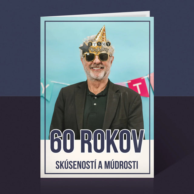 Fotografia A Podpis: 60 Rokov Skúseností A Múdrosti - Kartička S Prianiami