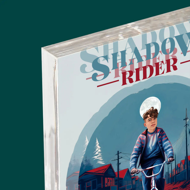 Tvoja Postava: Shadow Rider - Akrylový Blok (Vertikálne)