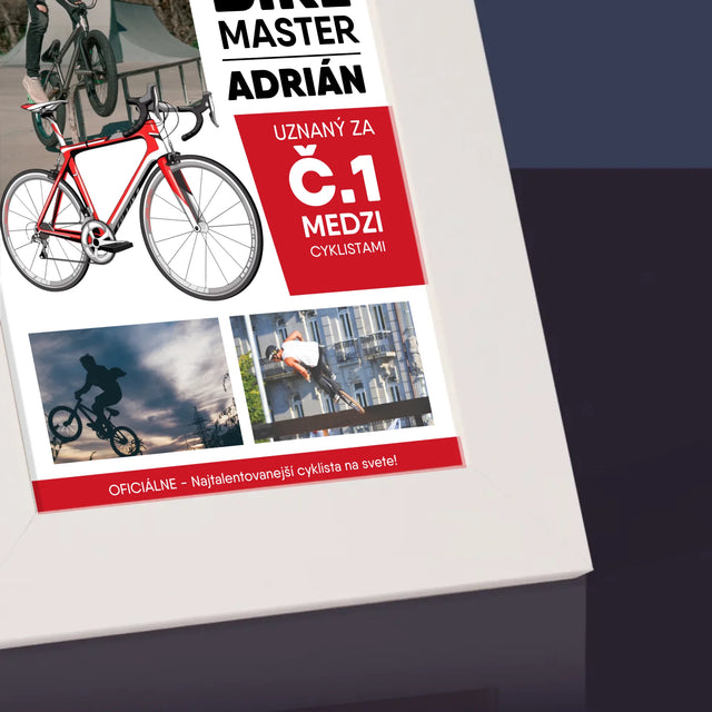 Obálka Časopisu: Mr Bike Master - Rámček Na Fotografiu (Vertikálne)