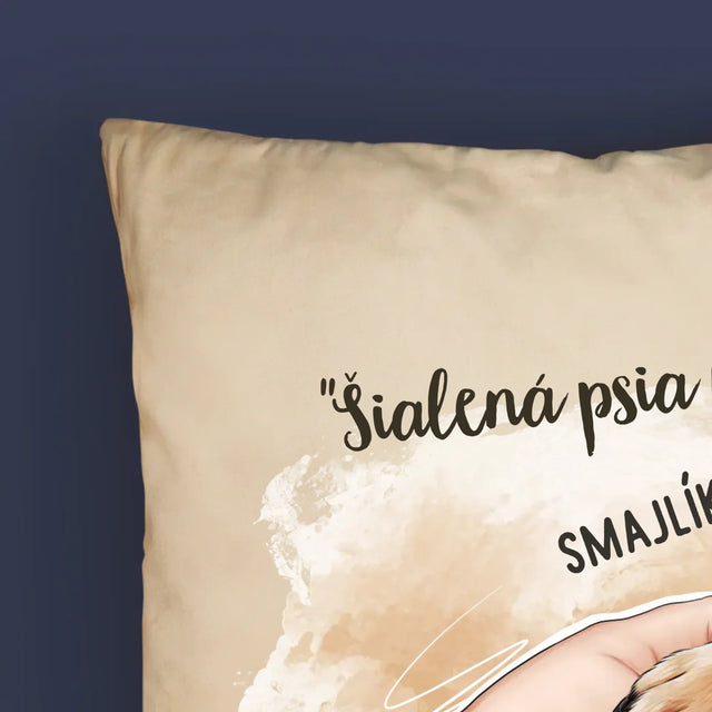 Tvorenie Postavy: Psia Mama - Vankúš 