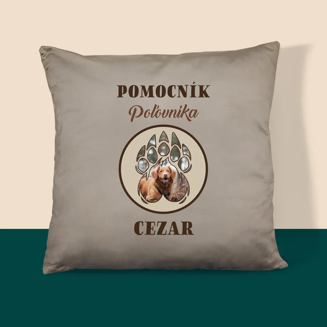 Tvar Z Fotografií: Pomocník Poľovníka - Vankúš 