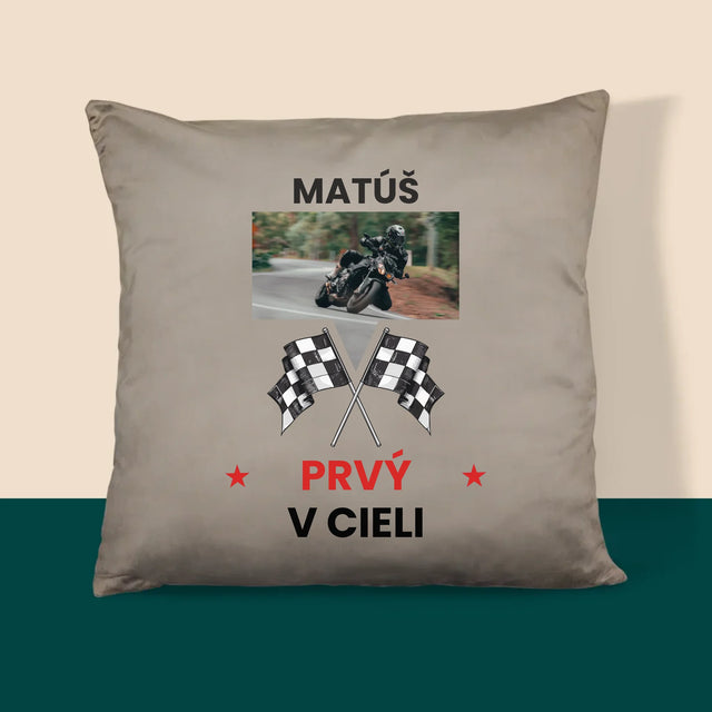 Fotografia A Podpis: Prvý V Cieli - Vankúš 