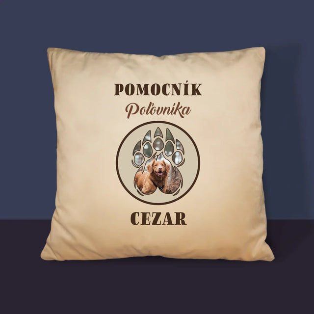 Tvar Z Fotografií: Pomocník Poľovníka - Vankúš 
