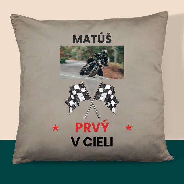 Fotografia A Podpis: Prvý V Cieli - Vankúš 