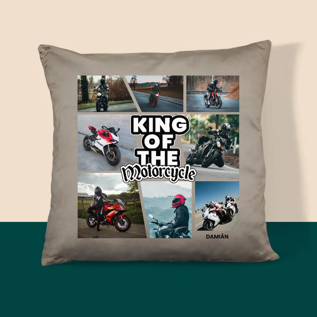 Fotokoláž: King Of The Motorcycle - Vankúš 