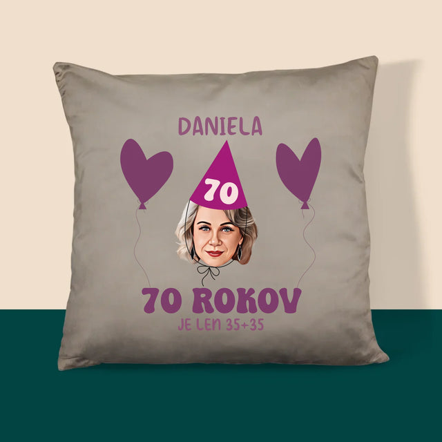Tvoja Postava: Narodeninový Portrét - Vankúš 