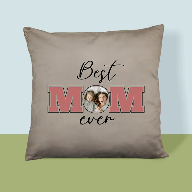 Fotokoláž: Best Mom Ever - Vankúš 