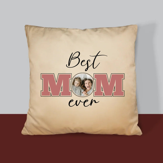 Fotokoláž: Best Mom Ever - Vankúš 