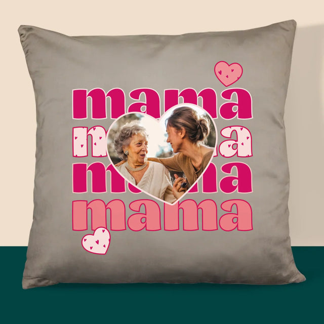 Fotografia A Podpis: Slová Mama - Vankúš 