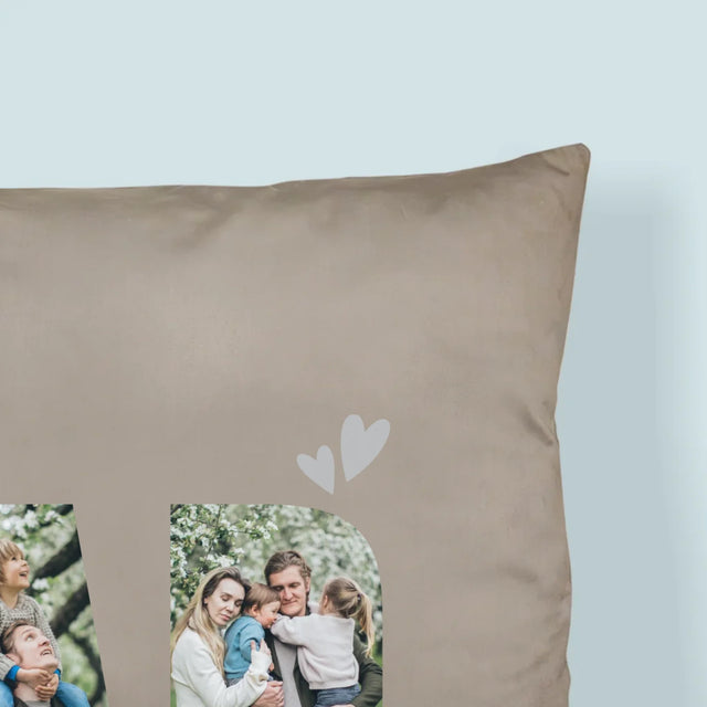 Slovo Z Fotografií: Best Dad Ever S Podpisom - Vankúš 