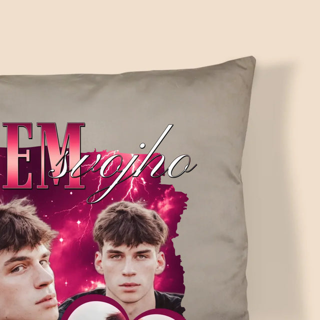 Tvoja Postava: Milostný Bootleg Pre Ňu - Vankúš 