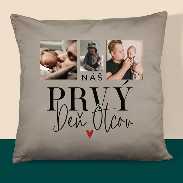 Fotokoláž: Na Prvý Deň Otcov - Vankúš 