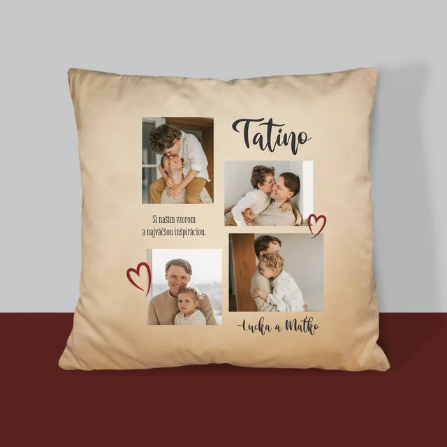 Fotokoláž: Tatino - Vankúš 