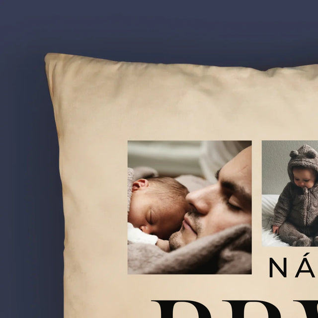 Fotokoláž: Na Prvý Deň Otcov - Vankúš 