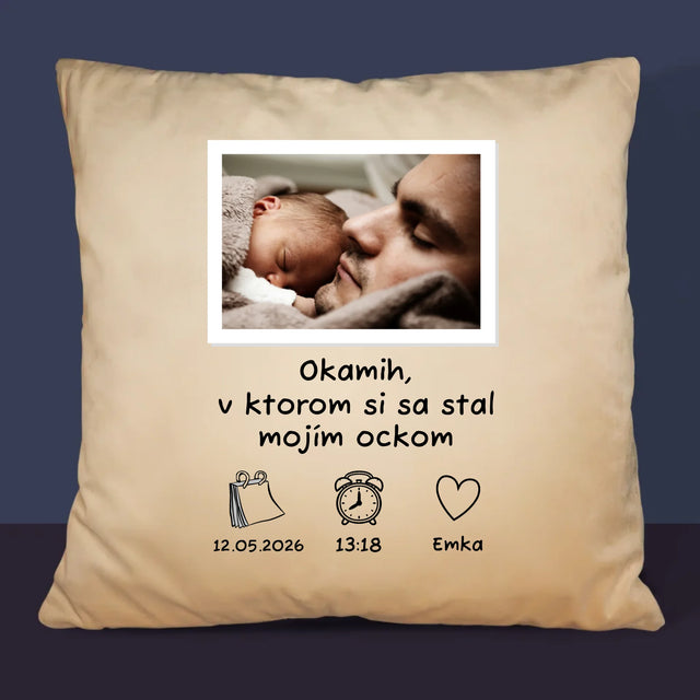 Fotografia A Podpis: Stal Si Sa Ockom - Vankúš 
