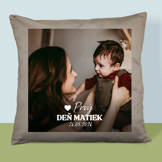 Fotografia A Podpis: Prvý Deň Matiek Srdce - Vankúš 